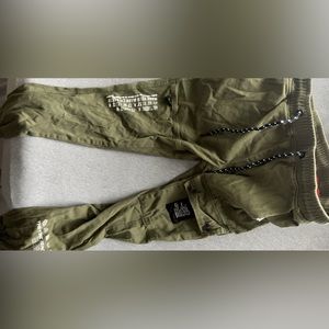 Mens small green joggers